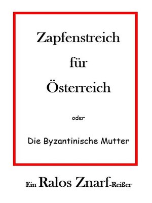 cover image of Zapfenstreich für Österreich